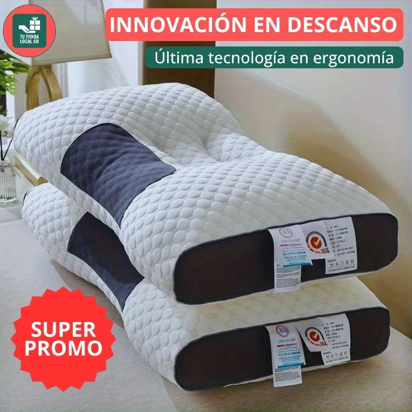 VittaCerv Almohada Ergonómica 3D Con Alienación Cervical Perfecta